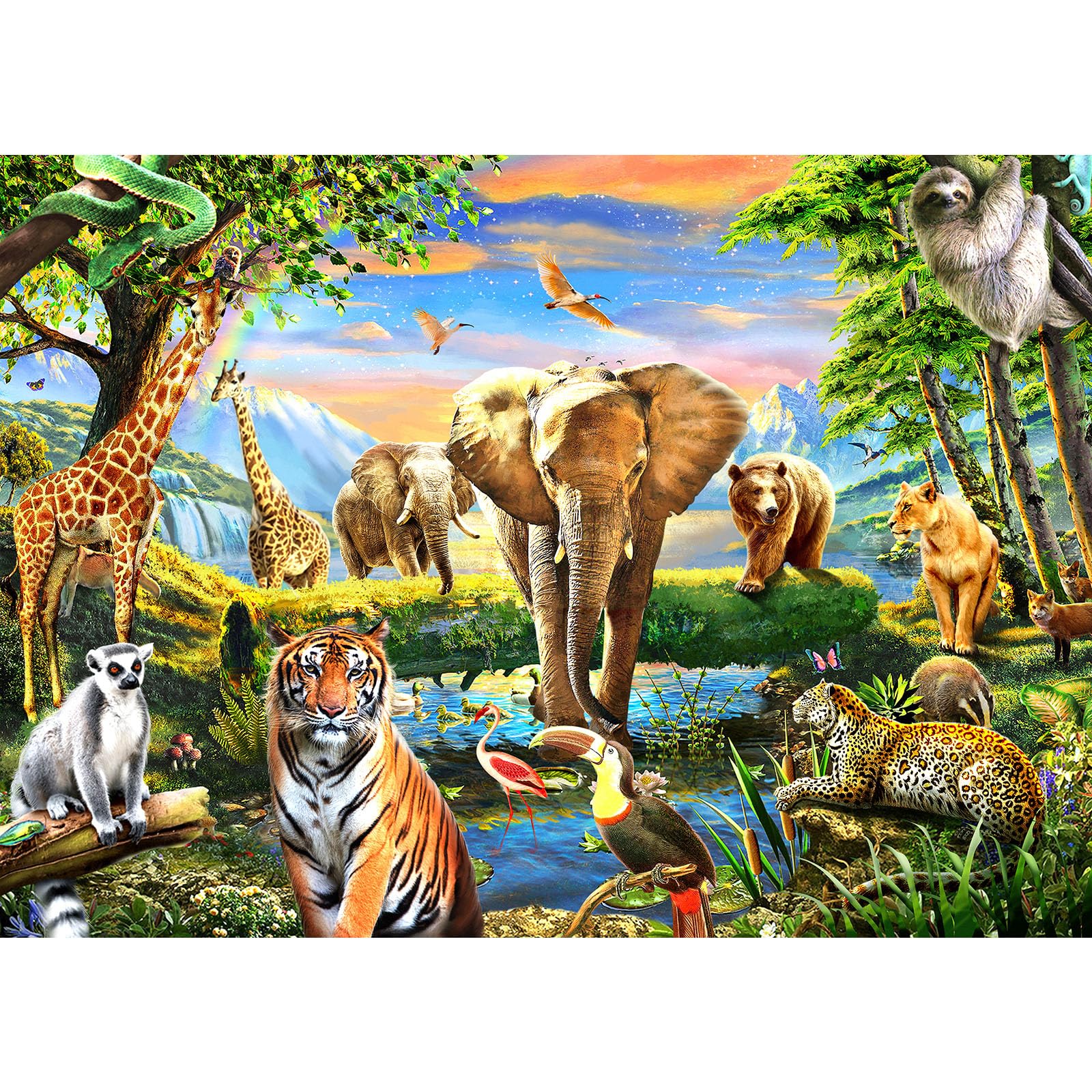 Discover the Beauty of the Wild: A Stunning Wooden Jigsaw Puzzle Adventure Discover the Beauty of the Wild: A Stunning Wooden Jigsaw Puzzle Adventure