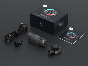 dash cam front and inside