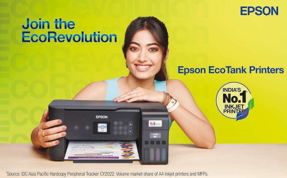 Rashmika Mandanna Epson Printer