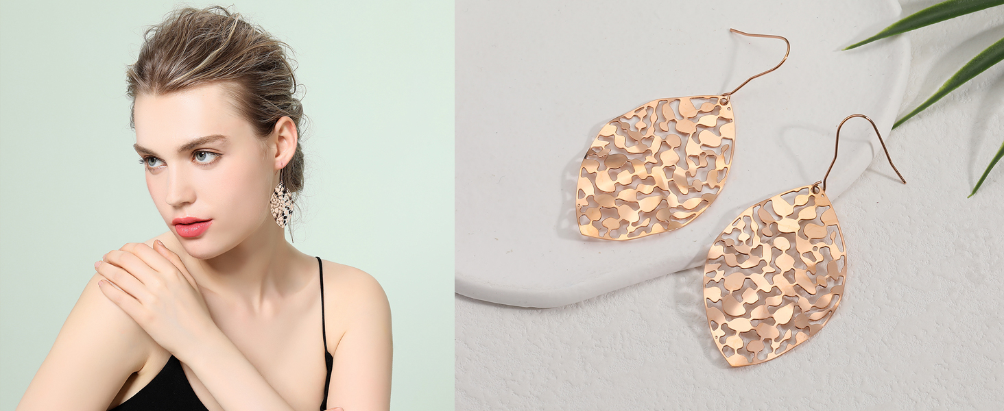 Women&#39;s Drop &amp; Dangle Earrings Rose Gold