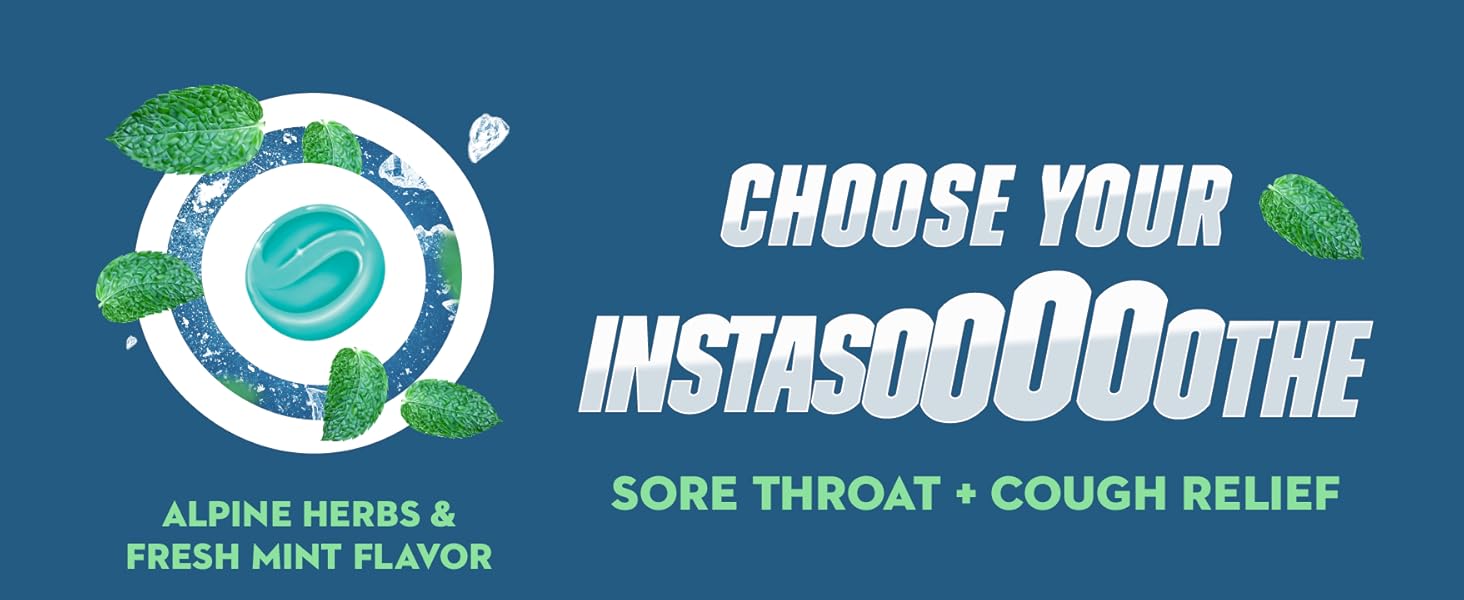 alpine herbs cough drops; alpine herbs sore throat drops