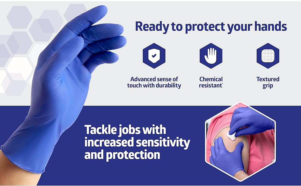 FitGuard Touch Nitrile Gloves