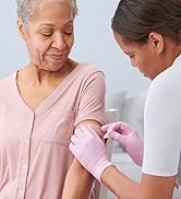 woman wearing pink gloves
