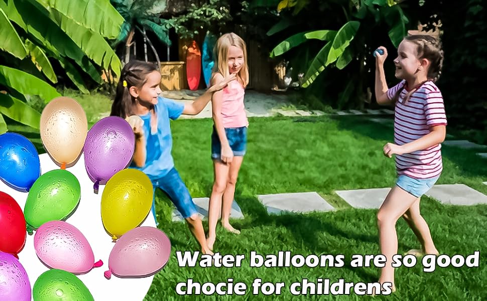 Water balloons set of 9 magic water balloons fill and tie