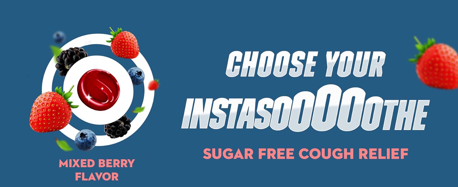 sugar free cough drops throat drops cough relief for adults