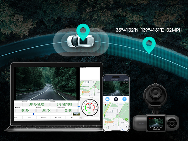 dash cam with gps D30S