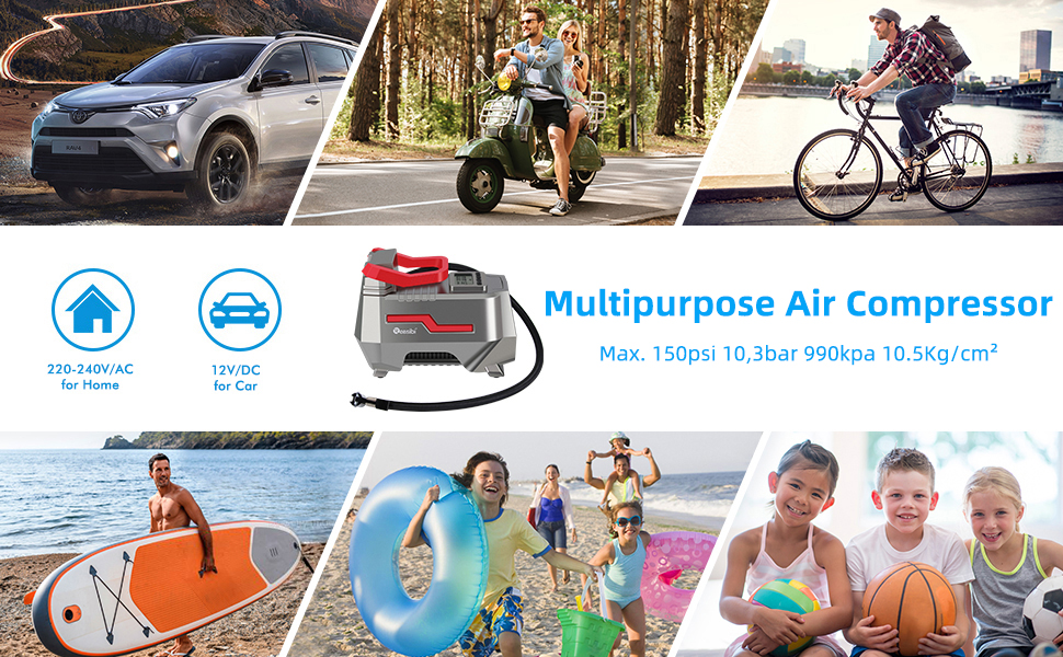 Multipurpose air compressor 