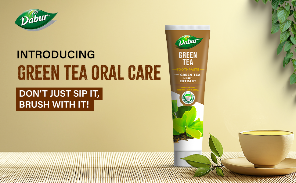 organic green tea toothpaste