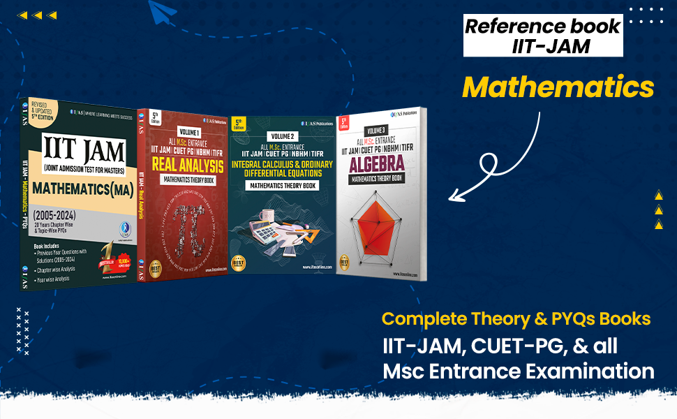 IIT JAM MATHEMATICS BOOKS