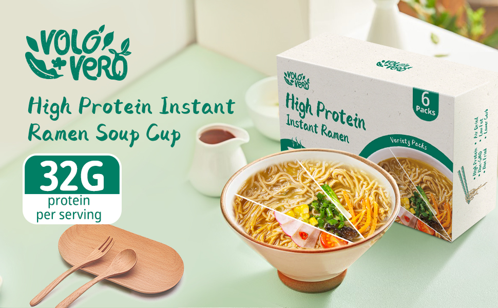 High Protein Ramen
