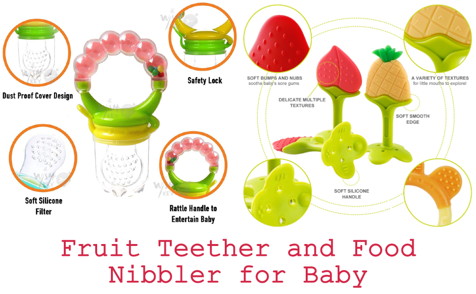 Teether and Food Nibbler