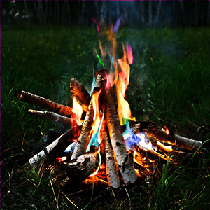 Feuerfarben Lagerfeuer
