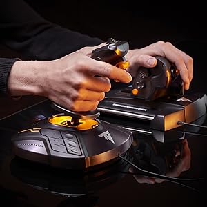 thrustmaster, joystick, throttle, hotas, thrustmaster joystick, joystick pc, flight sim