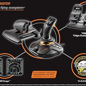 thrustmaster, joystick, throttle, hotas, thrustmaster joystick, joystick pc, flight sim